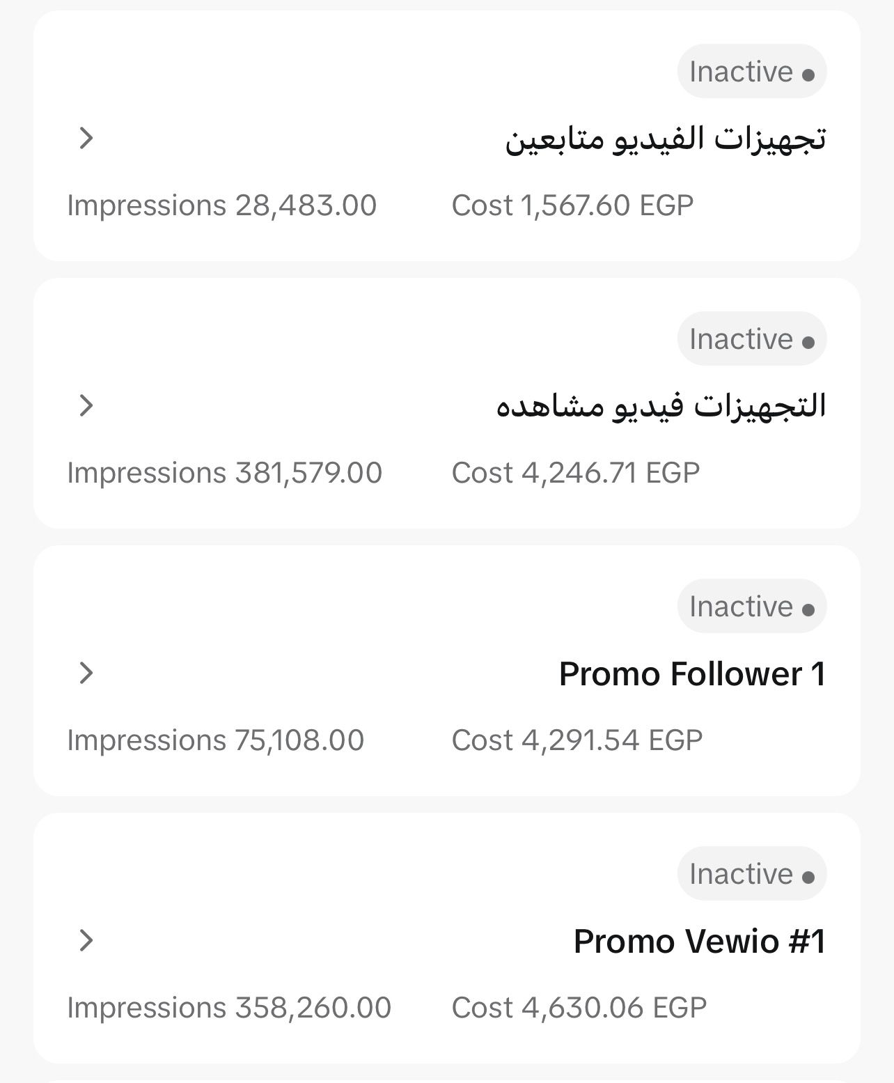 Campaign Result